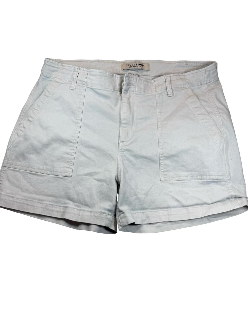 Liverpool Los Angeles Beige Shorts Size 12